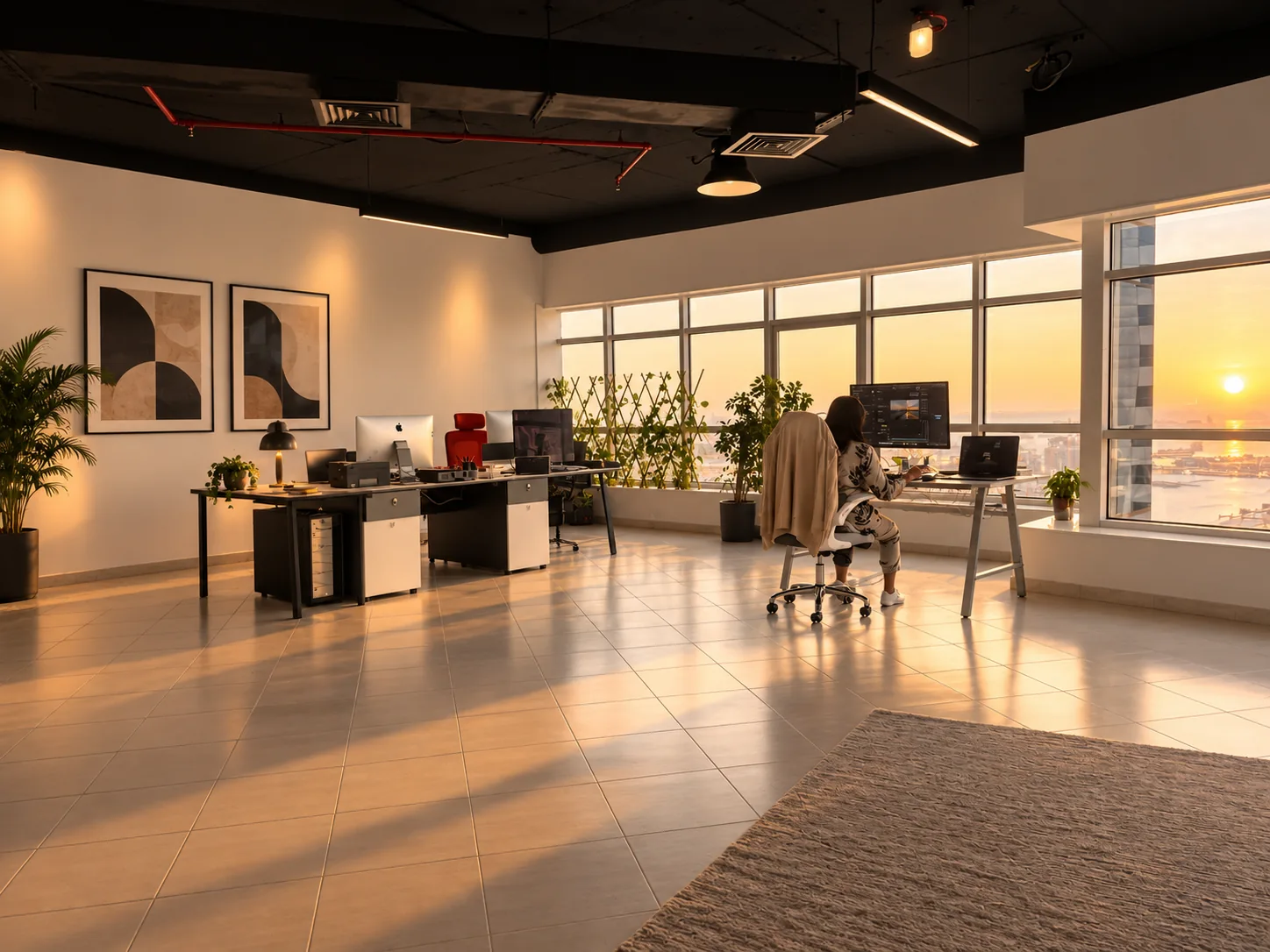adGrains UAE creative studio interior